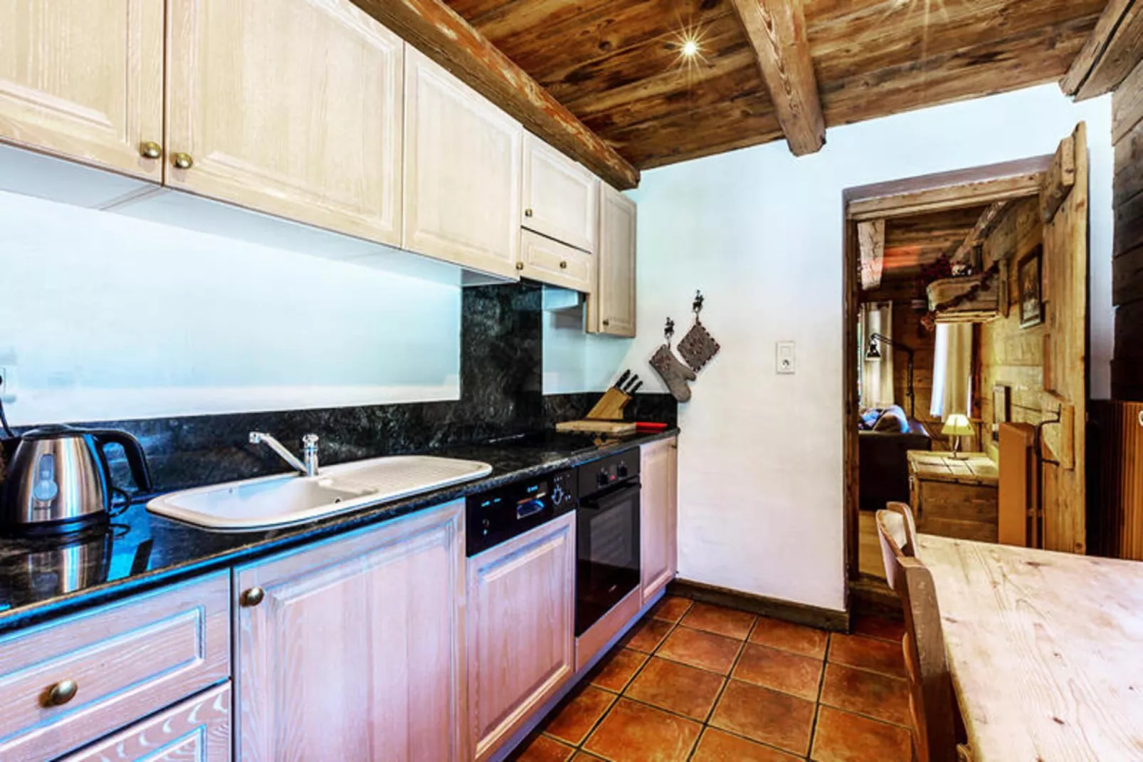 Résidence Paccaly-Küche