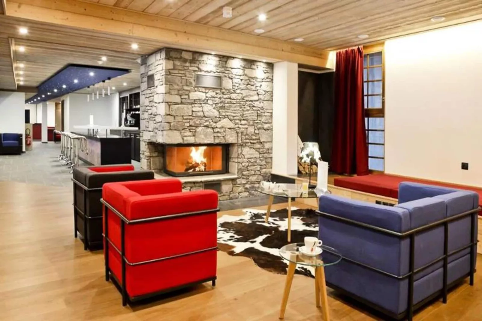 Résidence Prestige Odalys Les Fermes de Châtel-Living room