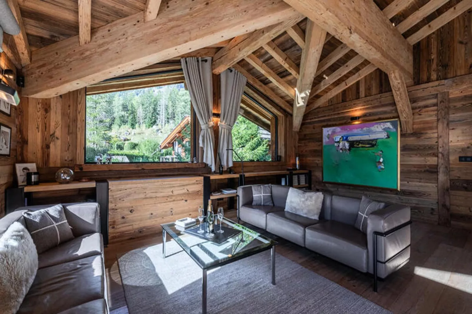 Résidence Black Wood-Living room