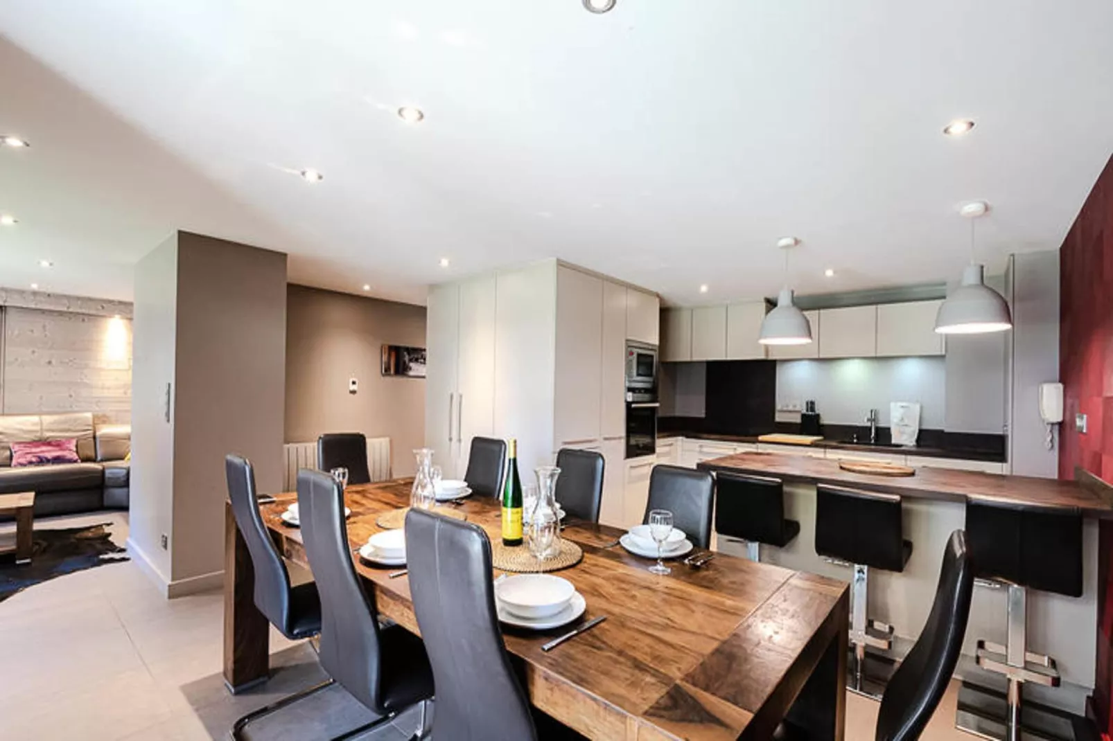 Résidence Espace Montagne-Salle à manger