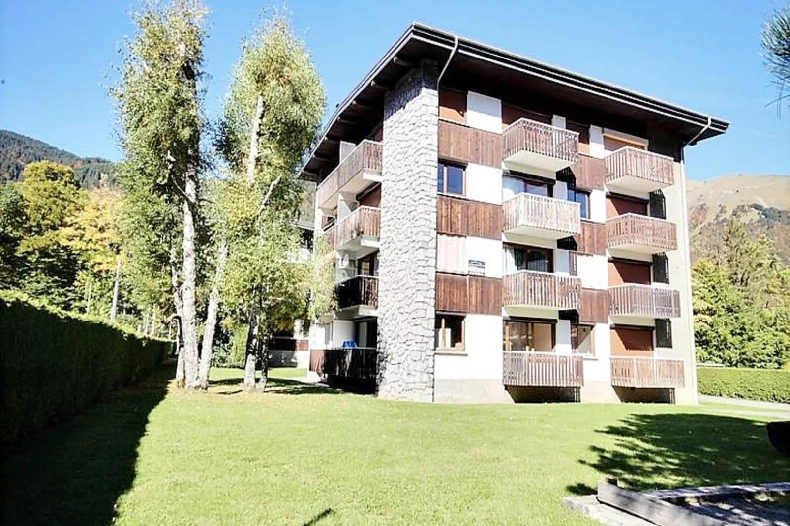 Appartements à Morzine-Exterior in summer