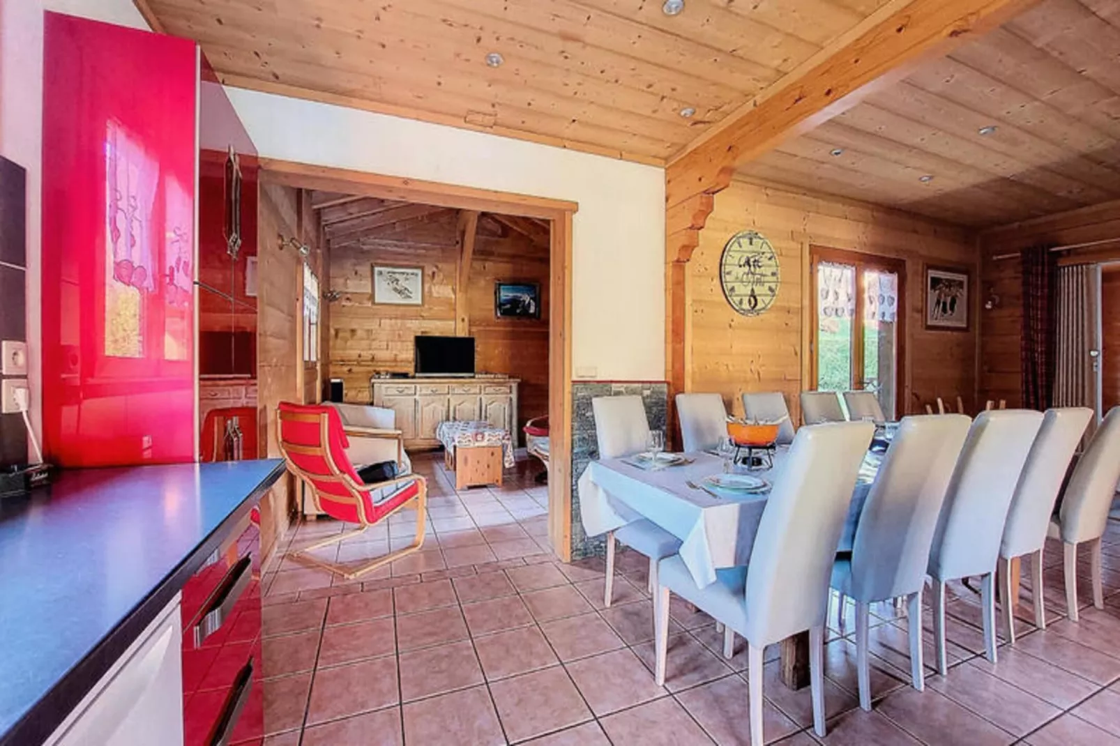 Chalets à Morzine-Esszimmer
