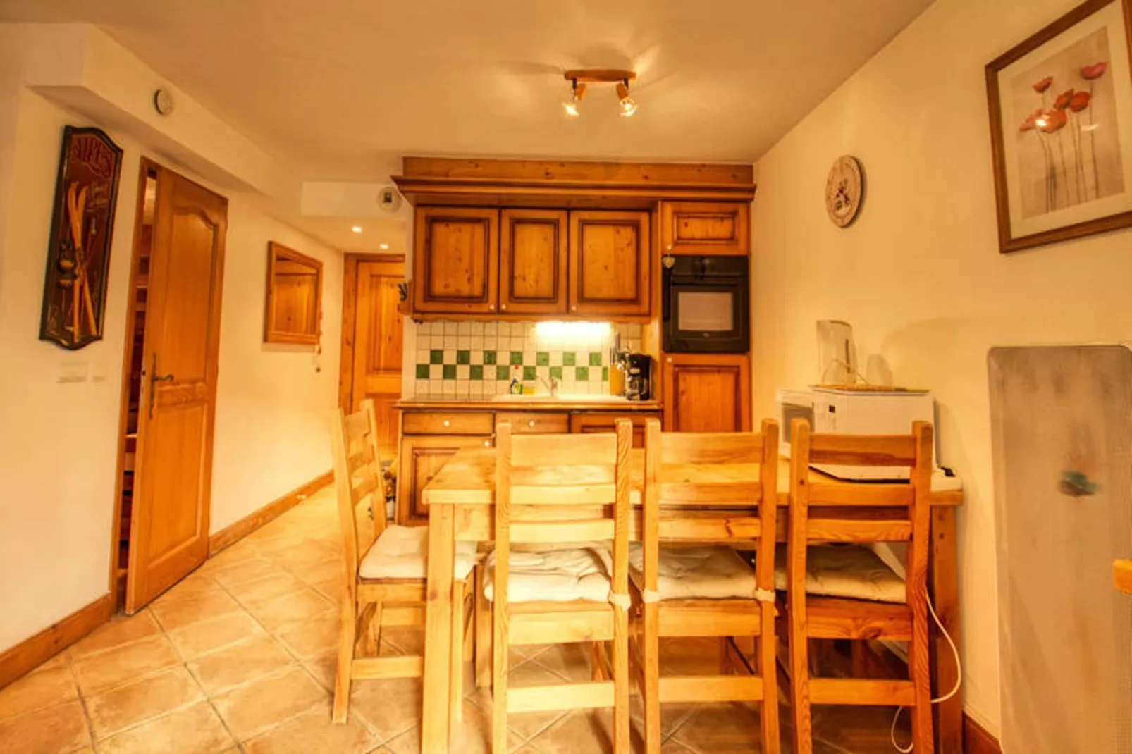 Résidence Refuge De L'alpage Bat F-Dining room