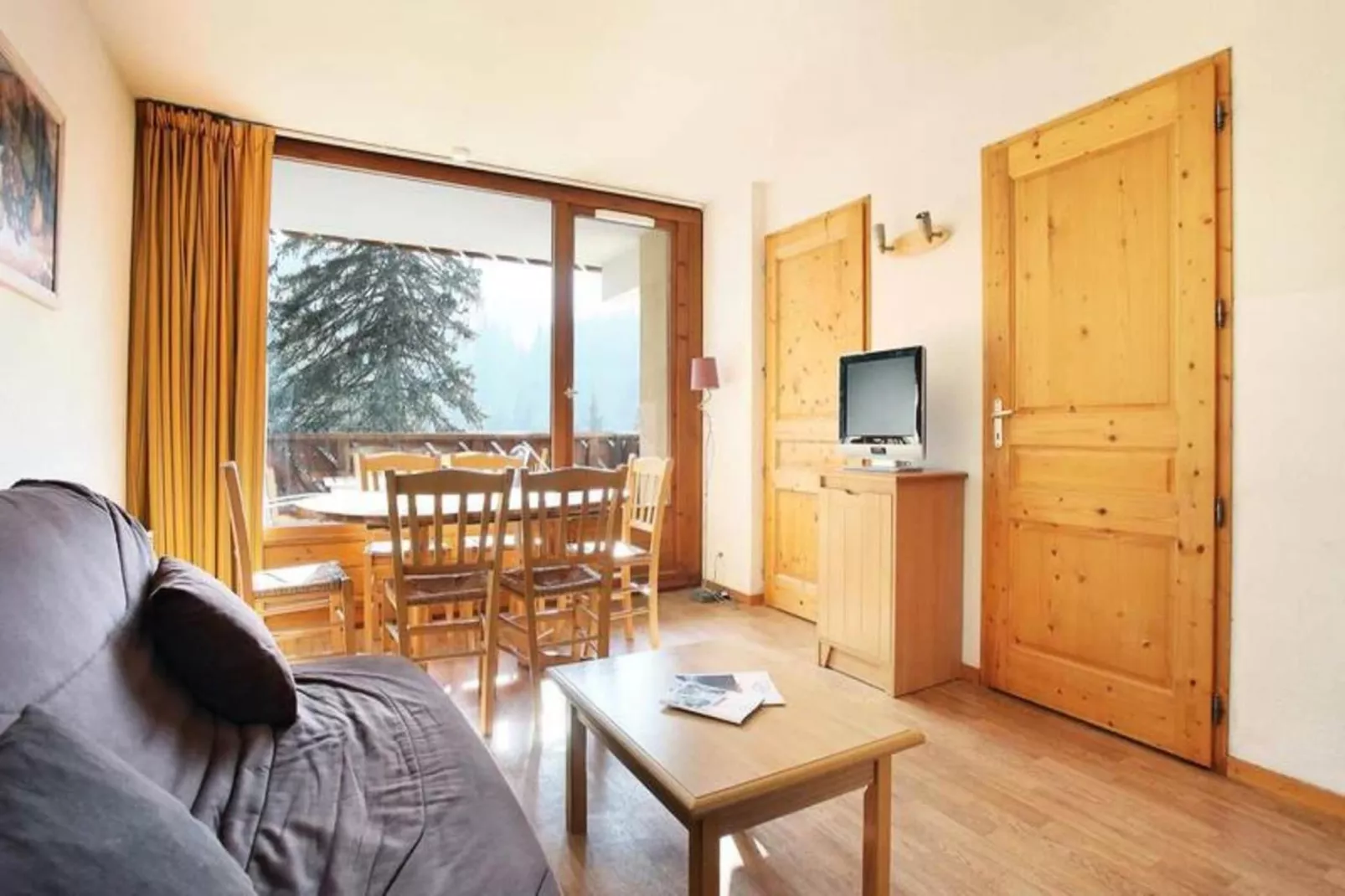 Résidence Odalys Le Buet**-Wohnzimmer