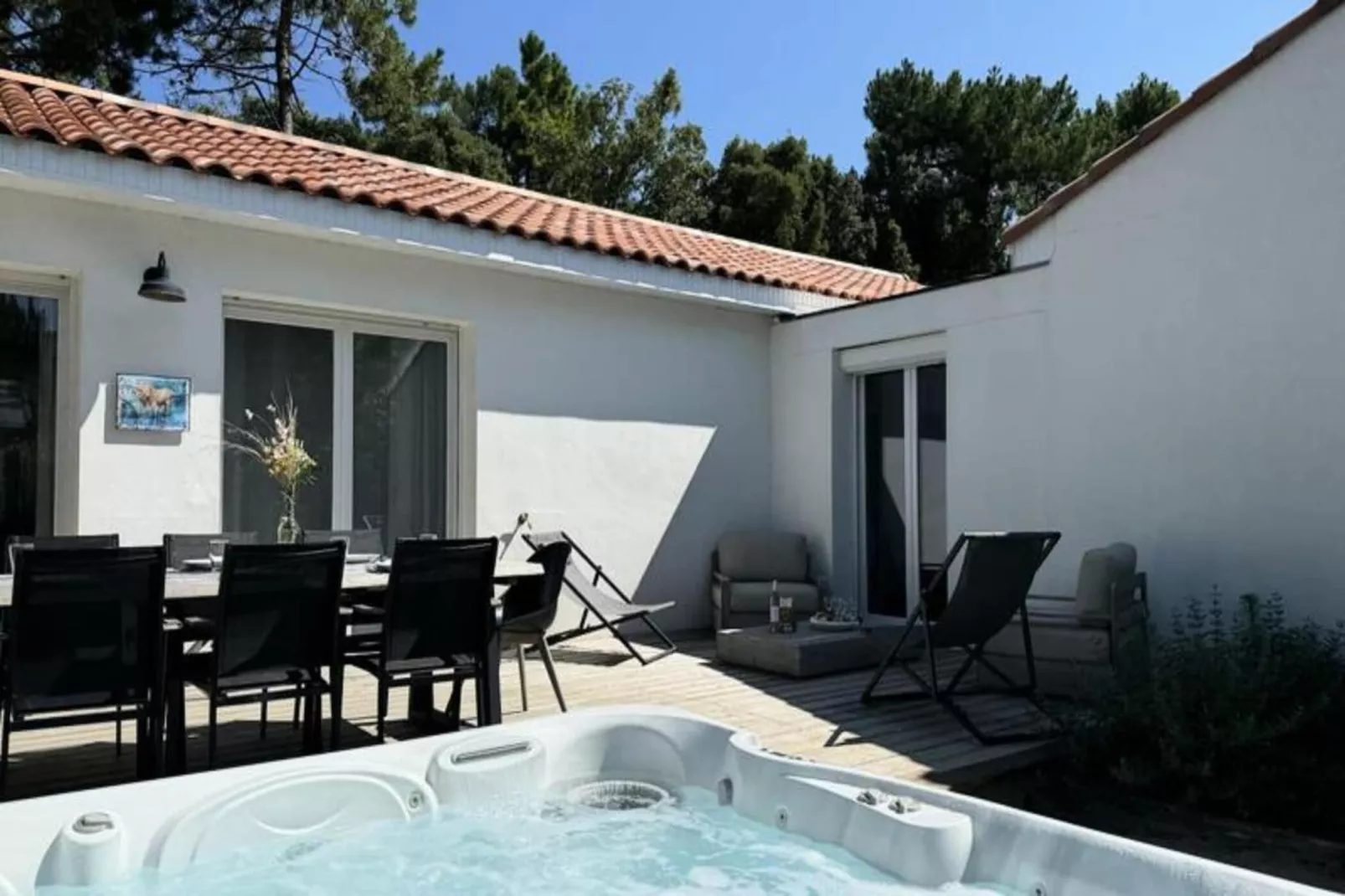 Villa Inde - Domaine Le Sherwood-Extérieur été