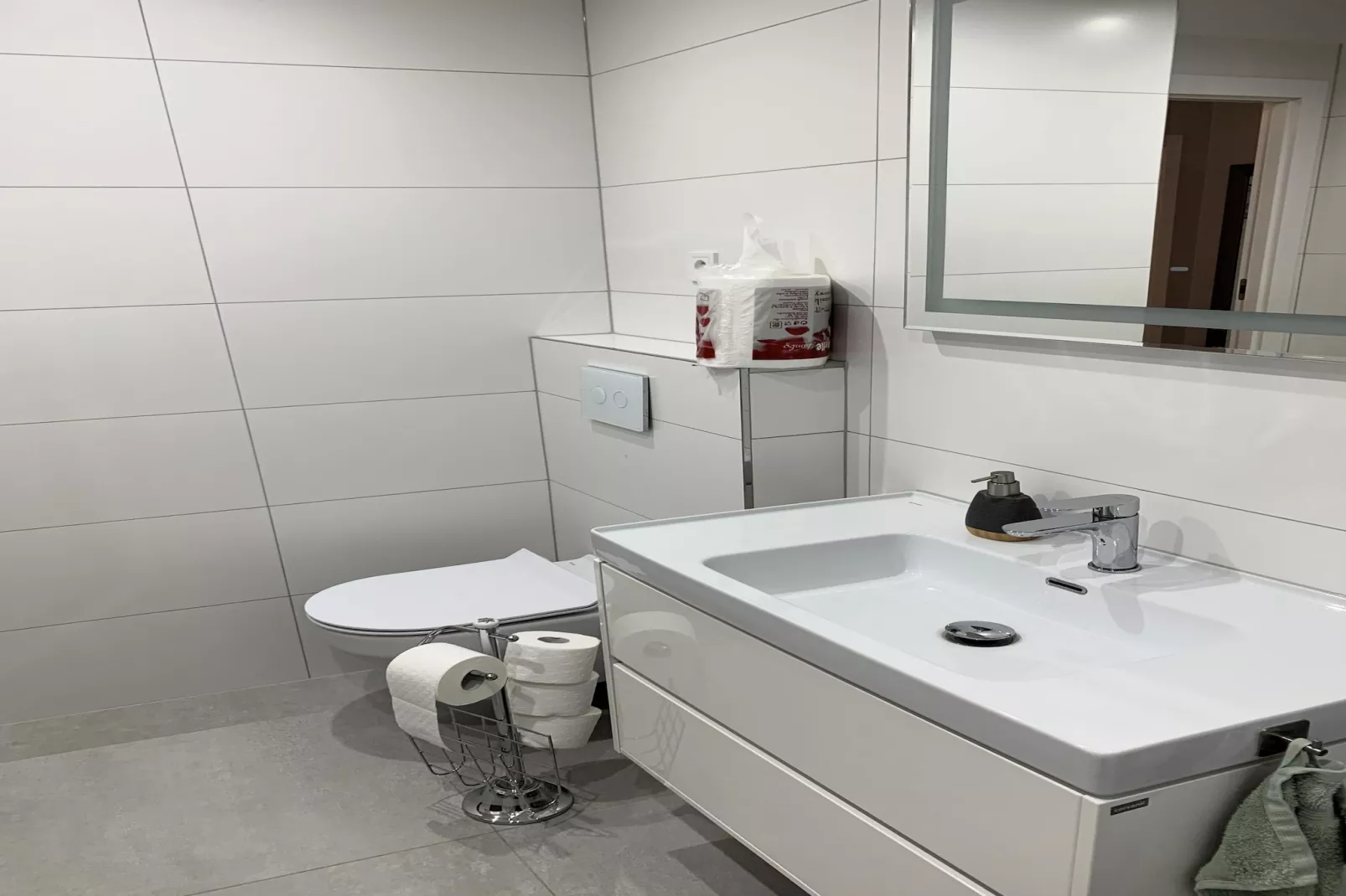 Apartament przy parku z garażem Świnoujście-Salle de bain