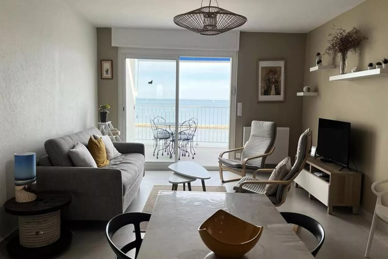 Résidence "mar E Souleu"-Living room