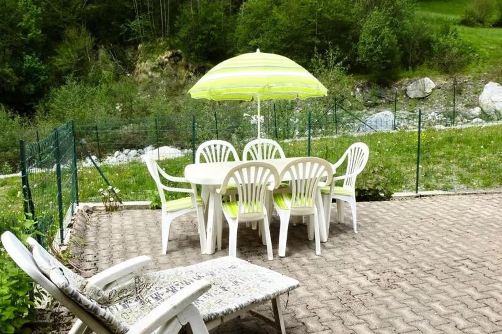 Résidence Bergerie Du Bastan-Terrasse/Balkon