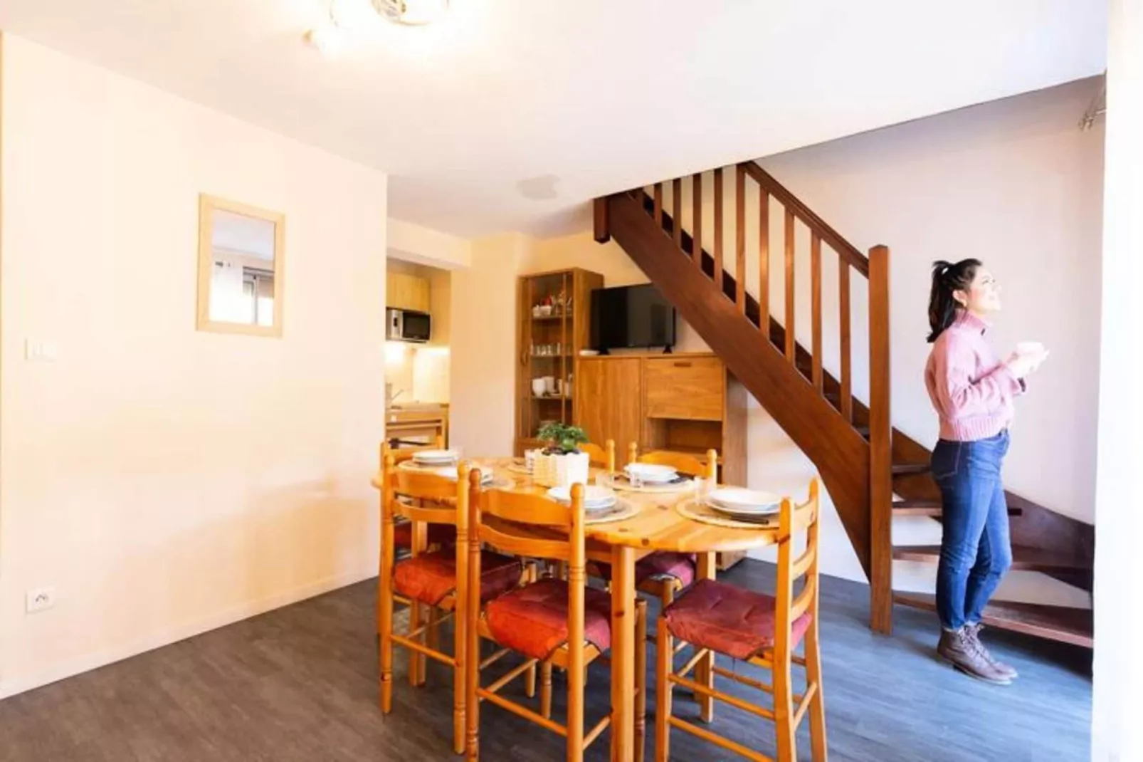 Résidence Village Des Thermes-Salle à manger