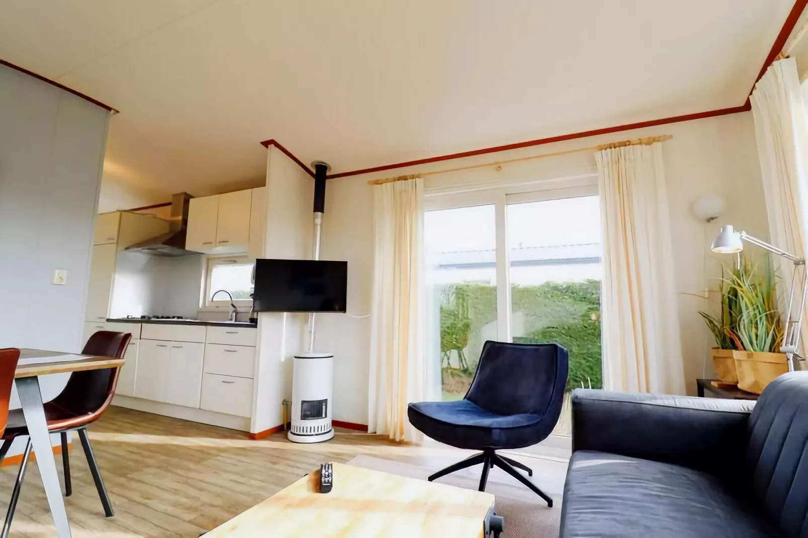 Duinchalet C140-Living room