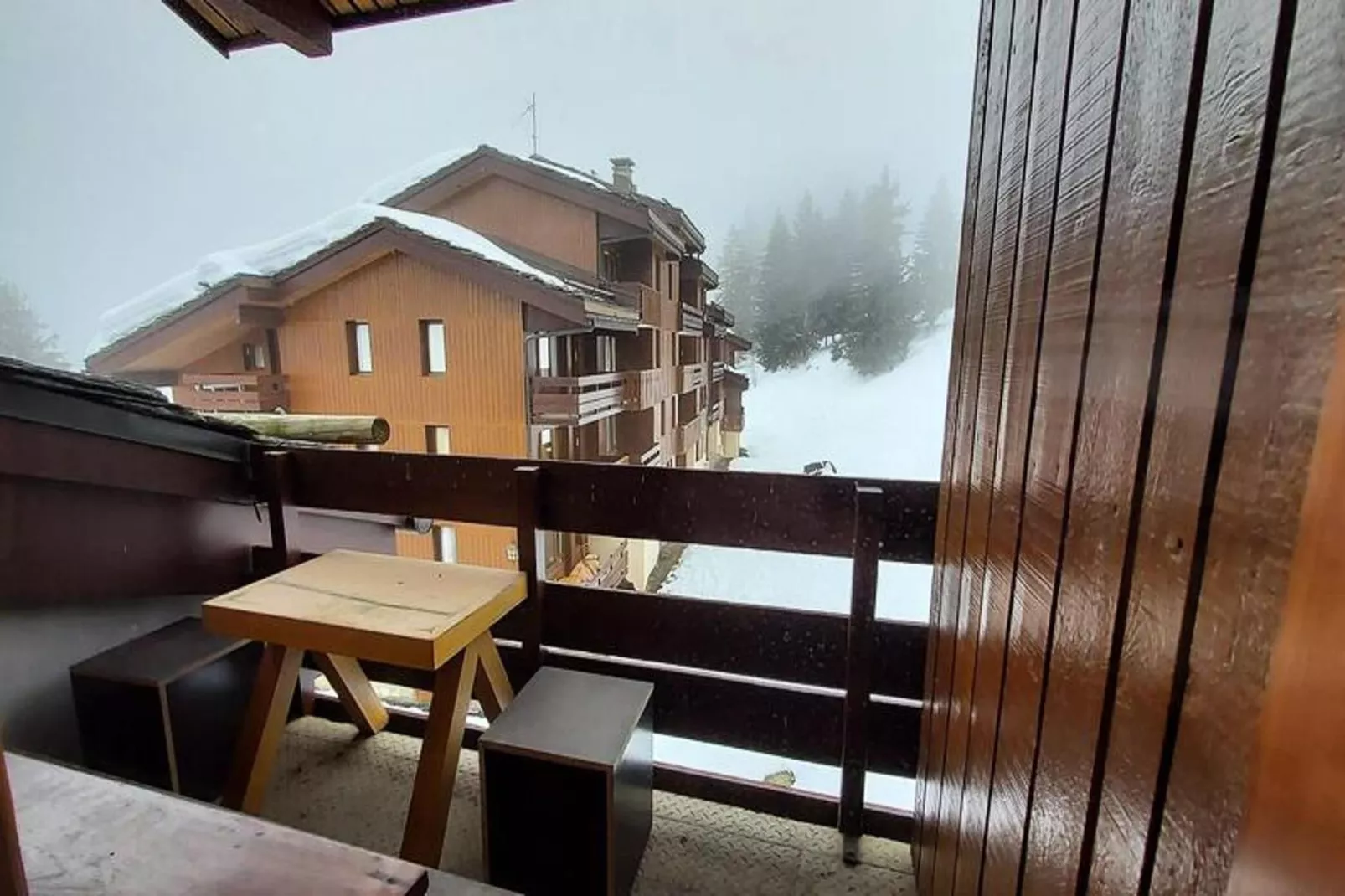 Résidence Lauziere Dessous G-Terrasse/Balkon