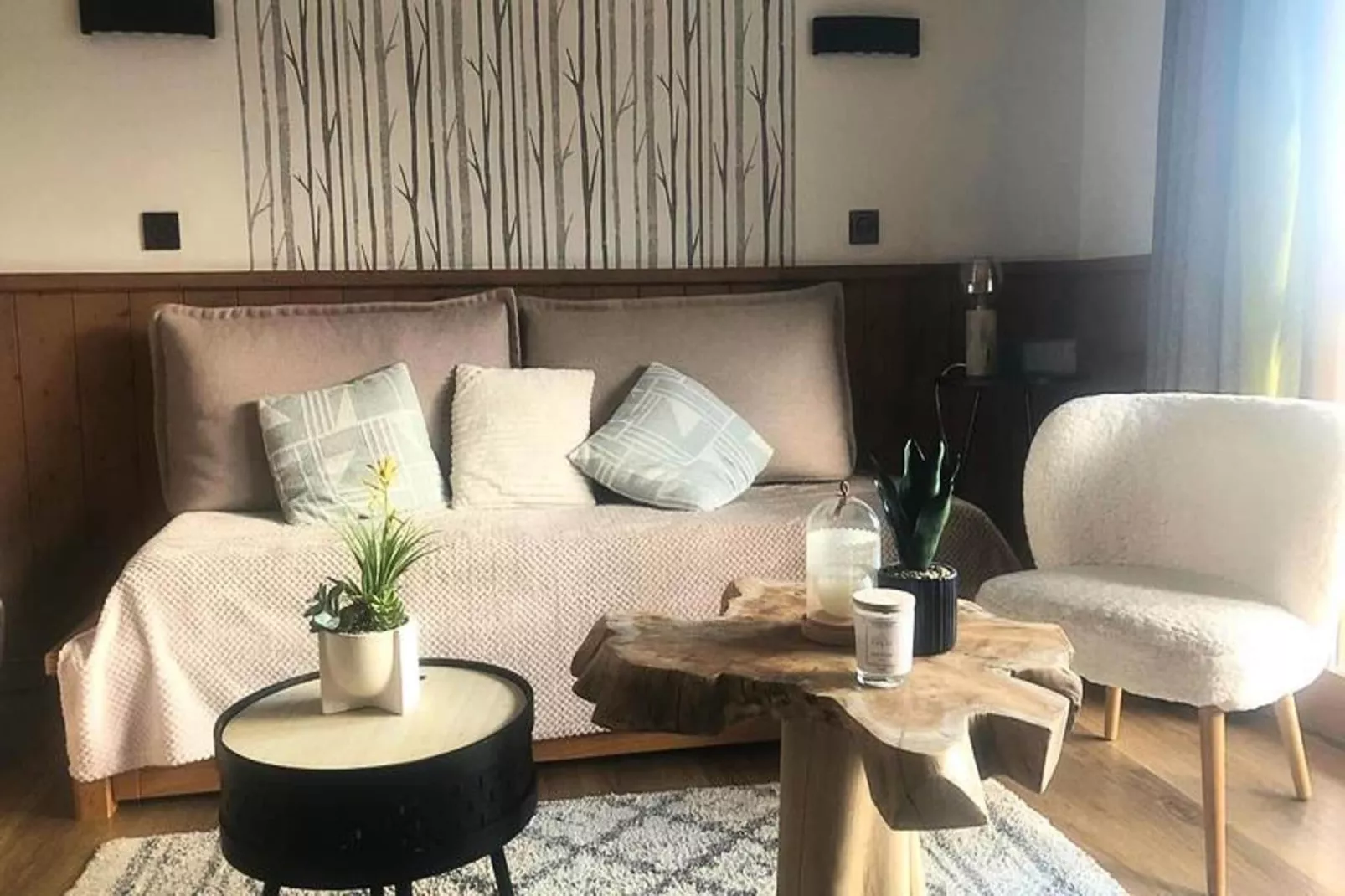 Résidence Valeriane-Wohnzimmer