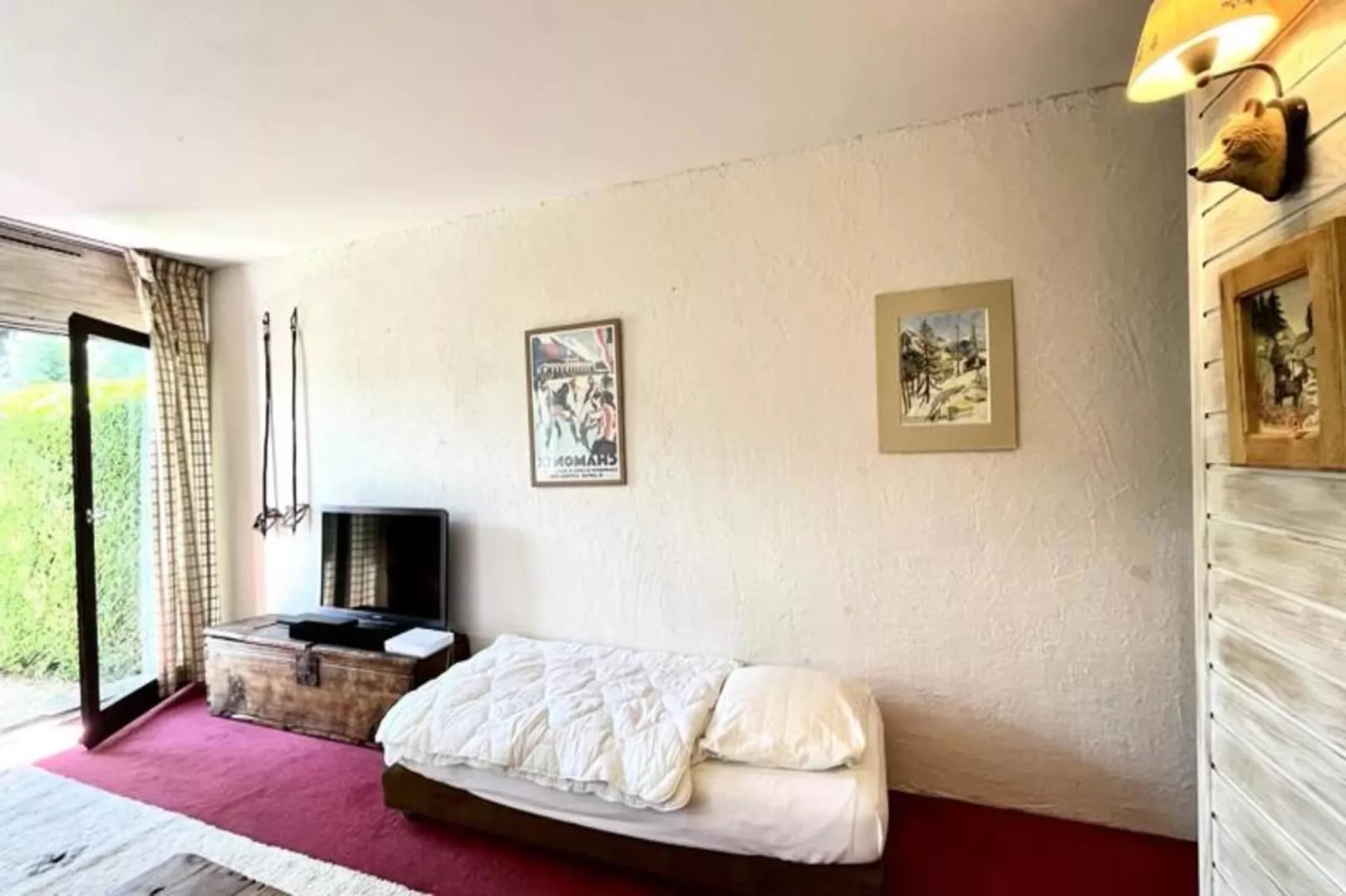 Nid Douillet Au Pied Des Pistes Avec Jardin-Living room