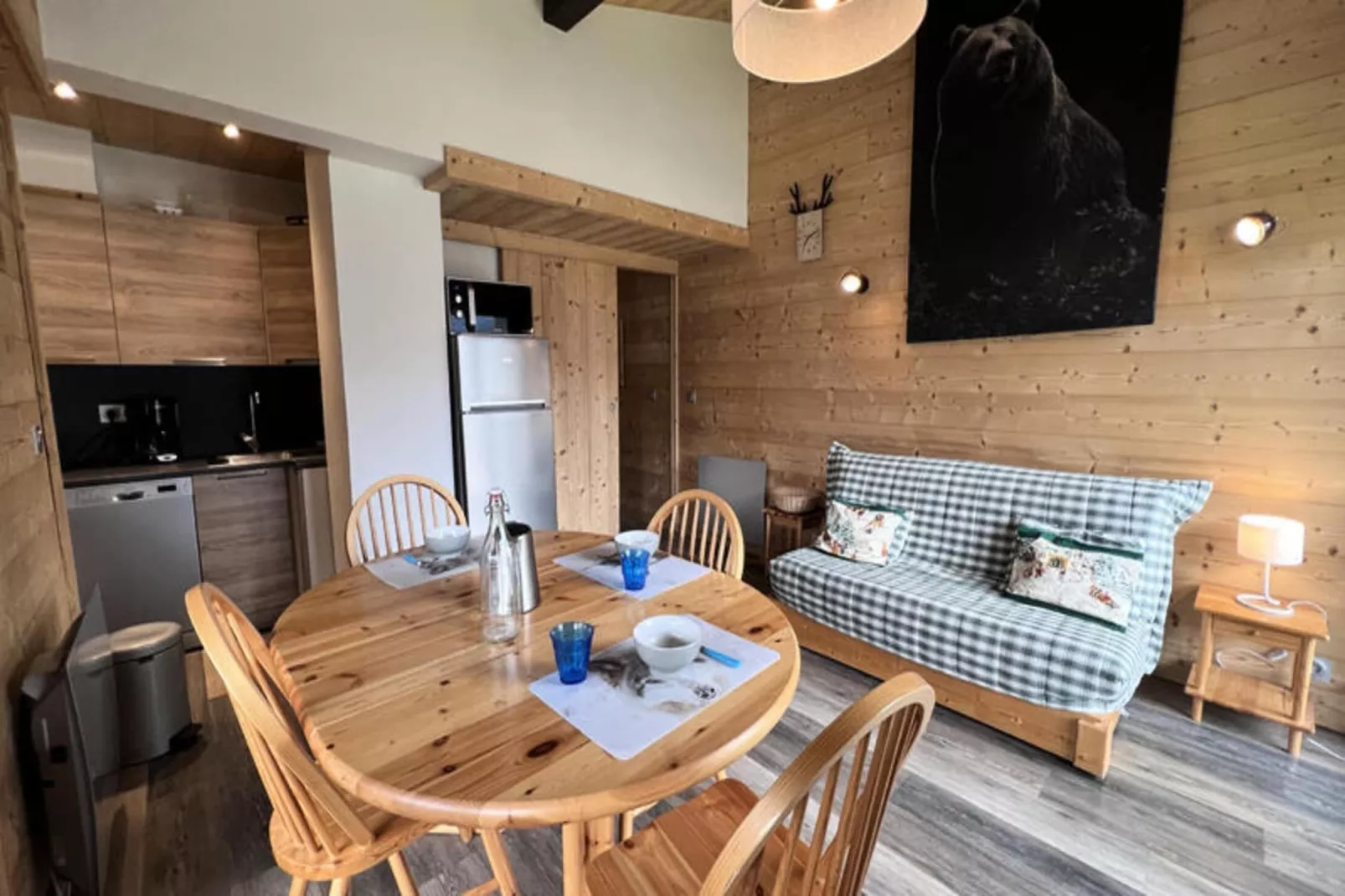 Appartements à La Clusaz-Kitchen