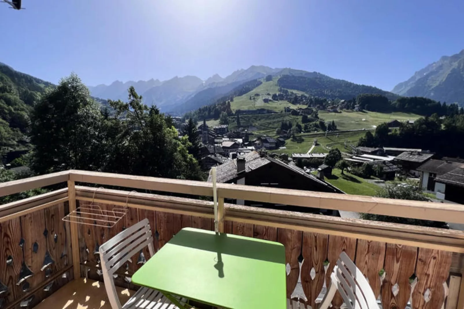 Appartements à La Clusaz-Terrasse / balcon