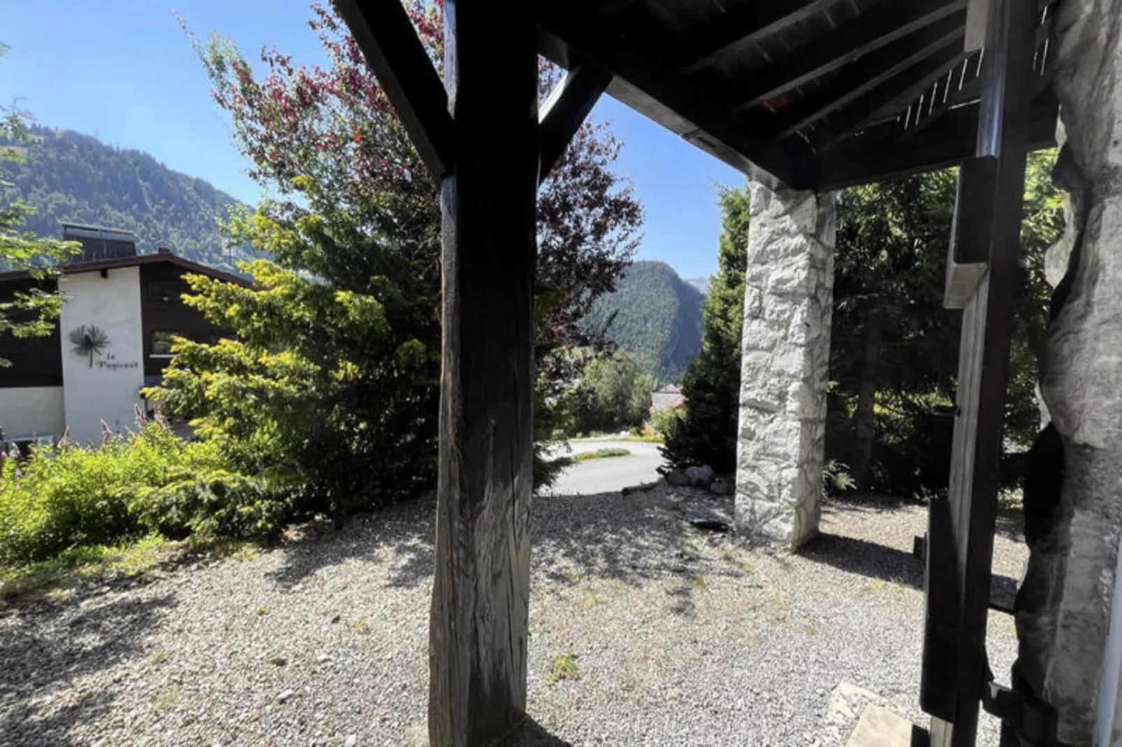 Appartements à La Clusaz-View in summer