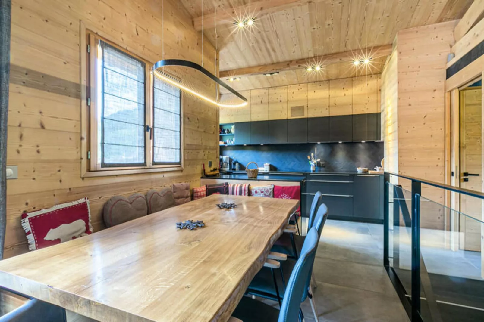 Chalet Mouflon-Dining room