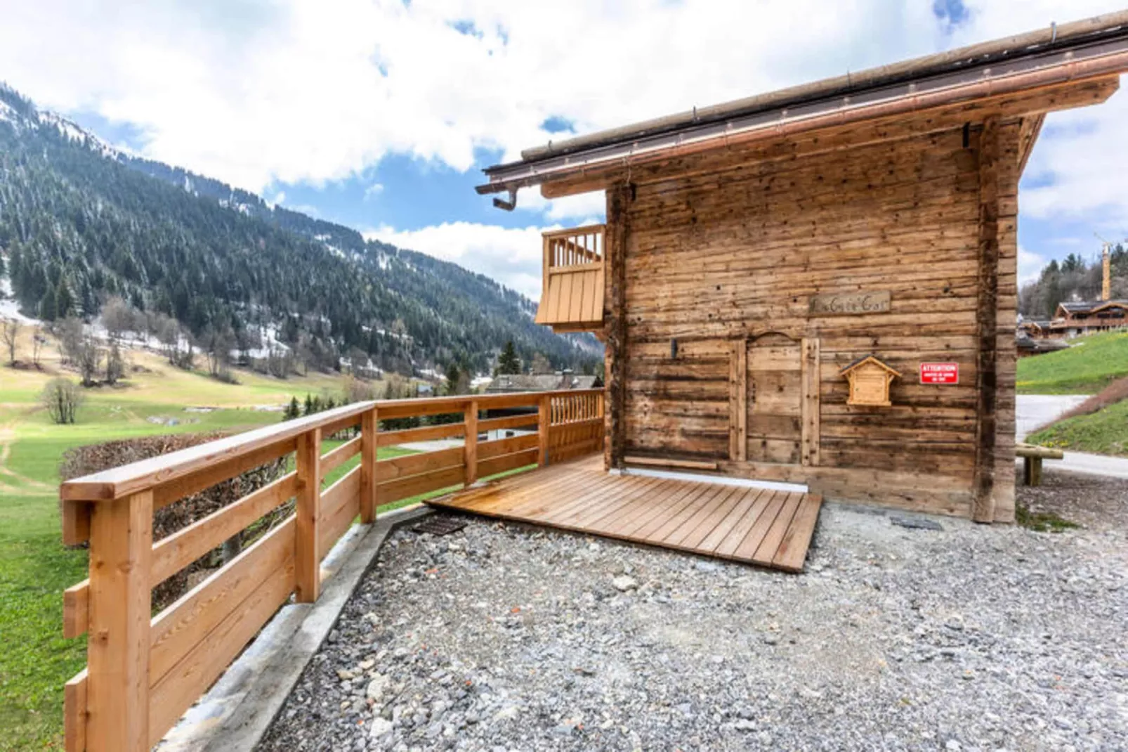 Résidence Le Mazot-Außenbereich Winter