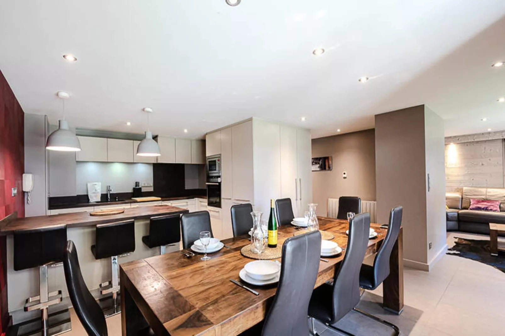 Résidence Espace Montagne-Salle à manger