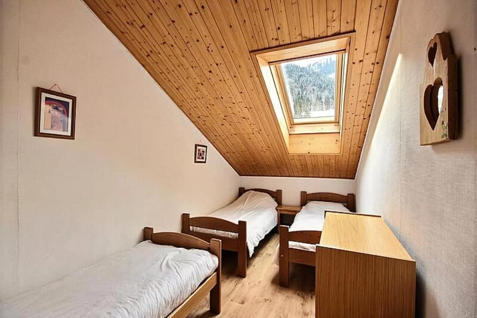 Appartements à Saint Jean d'Aulps-Schlafzimmer