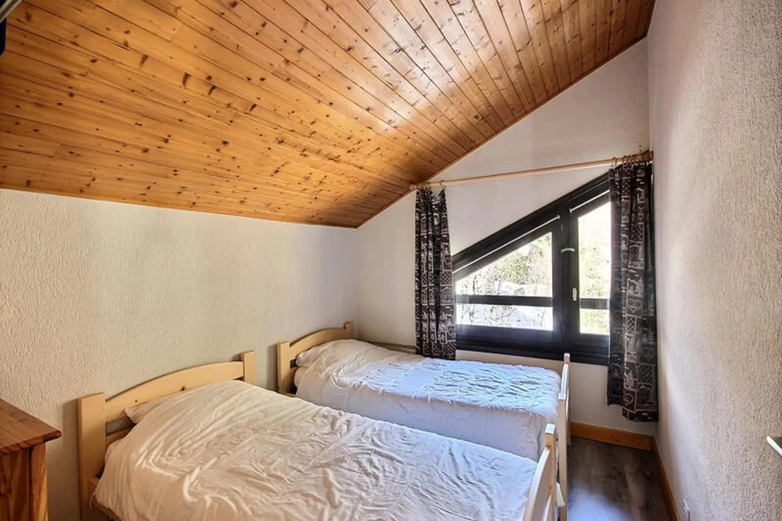 Appartements à Saint Jean d'Aulps-Schlafzimmer