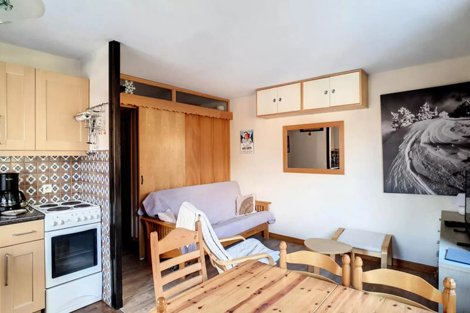 Studio à Saint Jean d'Aulps-Kitchen