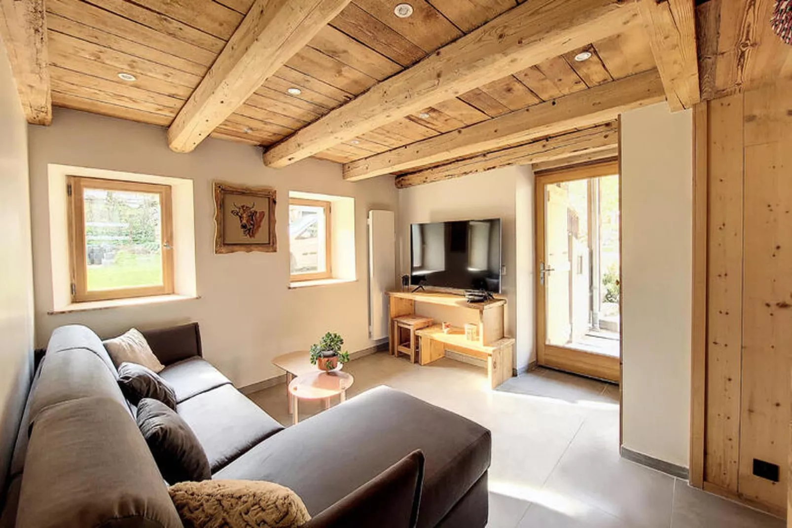 Appartements à Saint Jean d'Aulps-Wohnzimmer