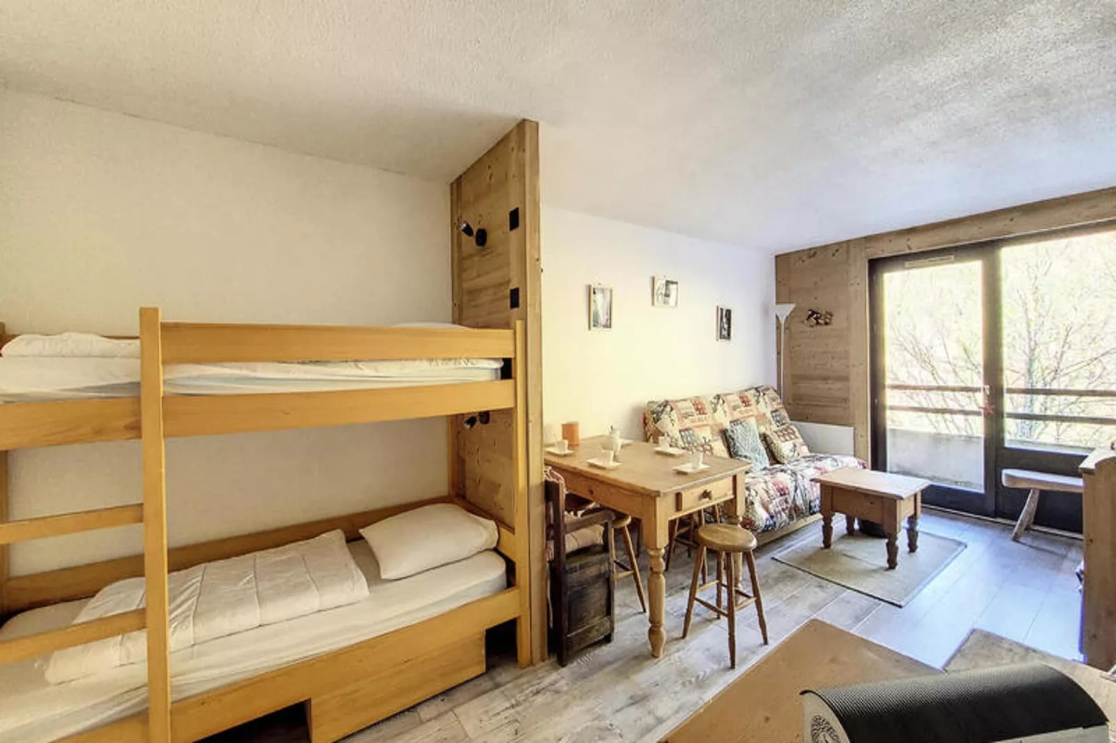 Appartements à Saint Jean d'Aulps-Schlafzimmer