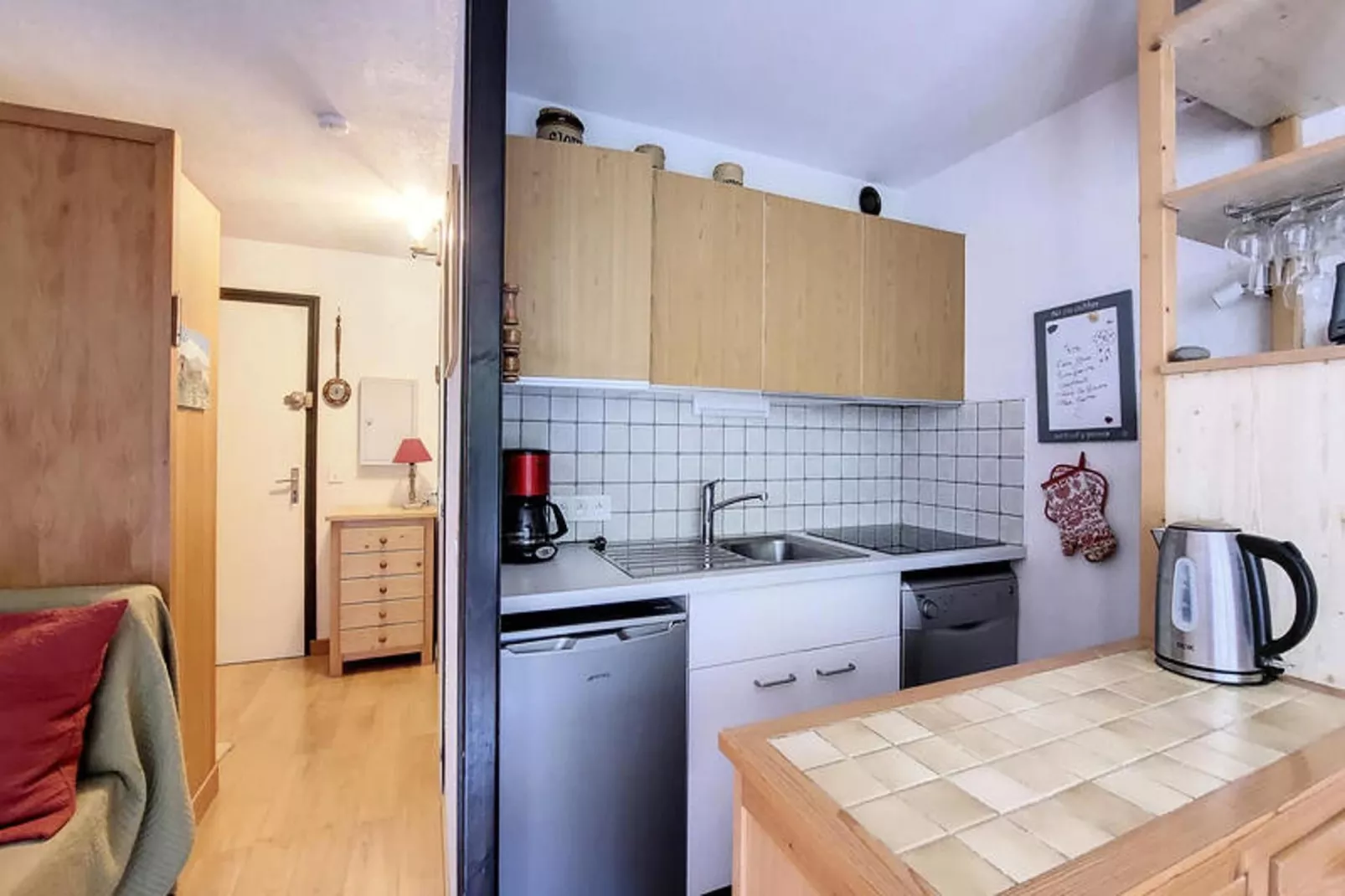 Studio à Saint Jean d'Aulps-Küche