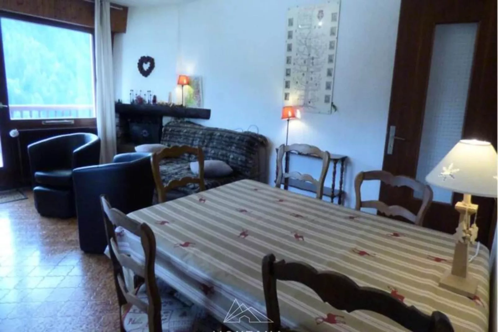 Résidence Bel Alp 1-Salle à manger