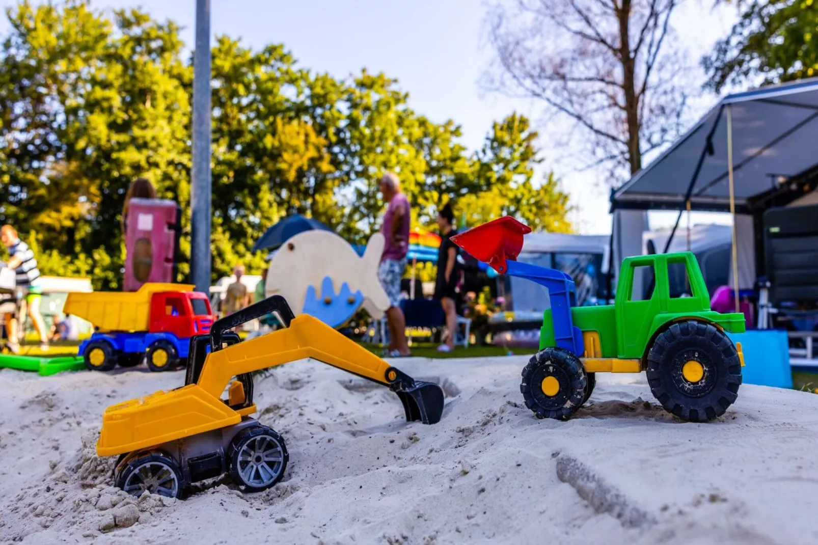 Vakantiepark Bergumermeer 8-Parkeinrichtungen