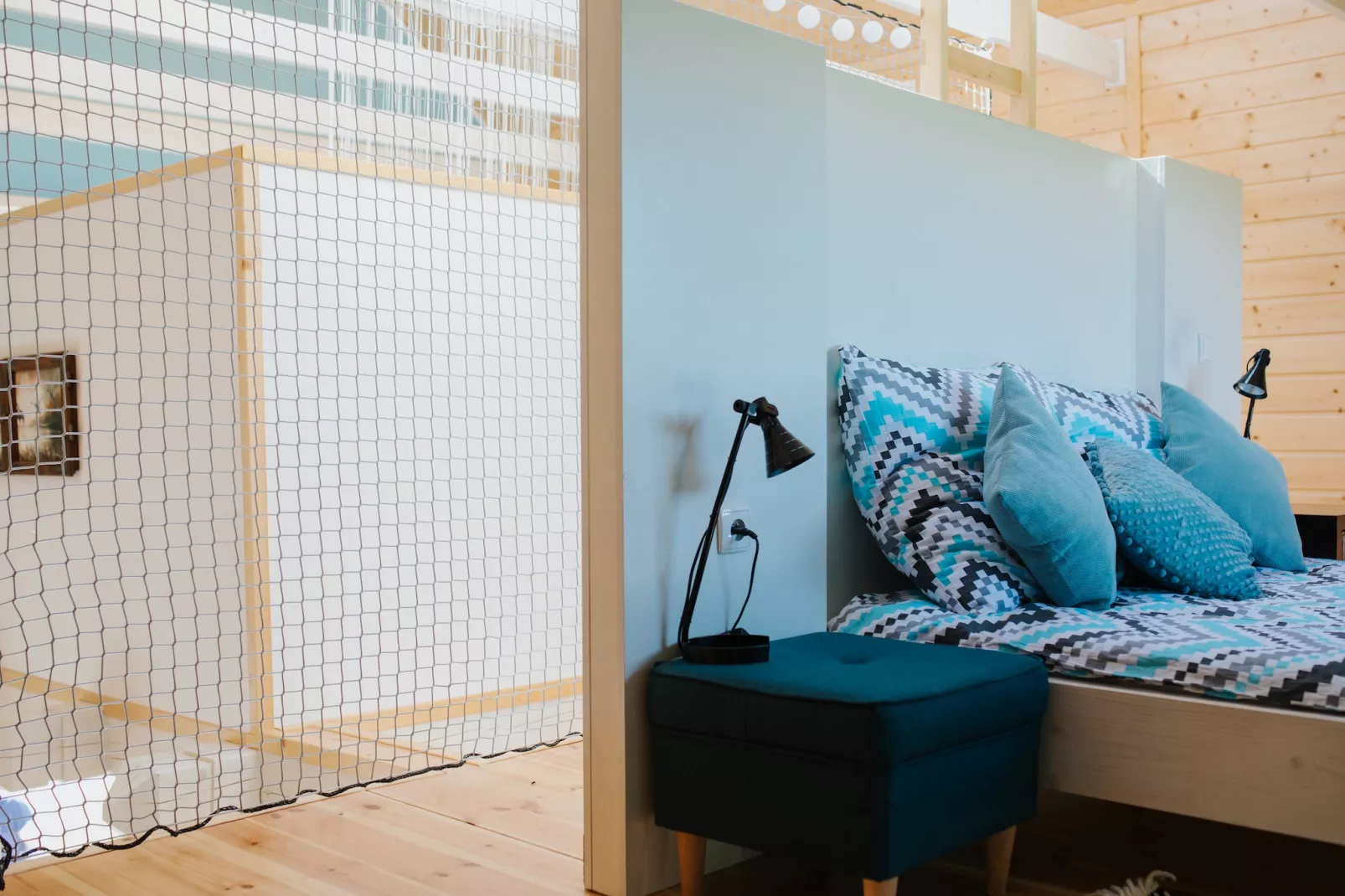 Grey heron-Schlafzimmer