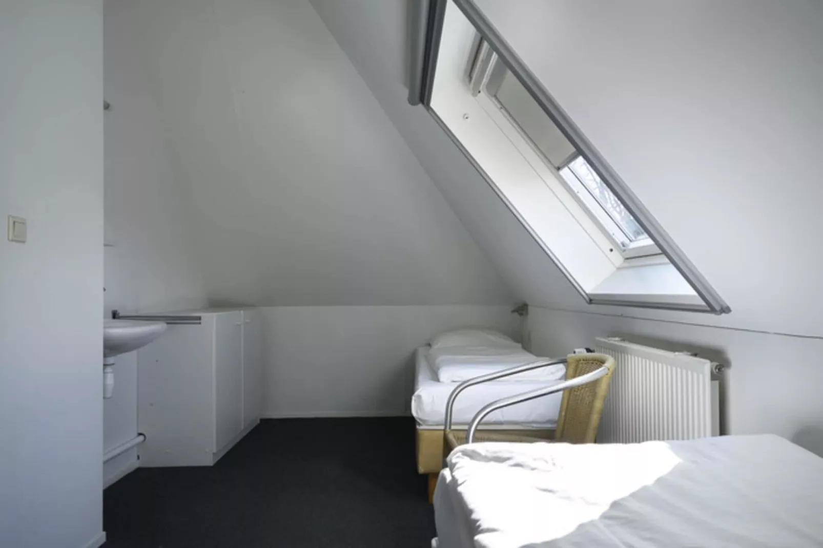 Skip Wellness de luxe met sauna-Schlafzimmer