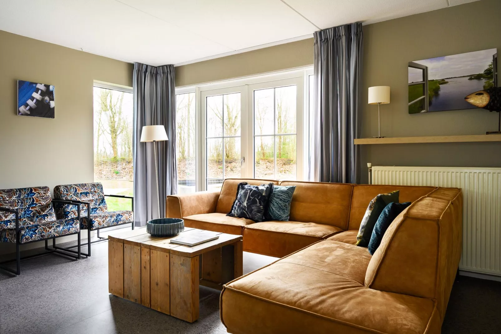 Grand Sechstjin Wellness de luxe met sauna en buitenspa-Salon