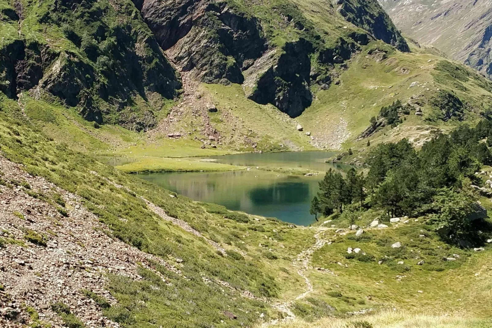 Résidence Sentein-Außenbereich Sommer