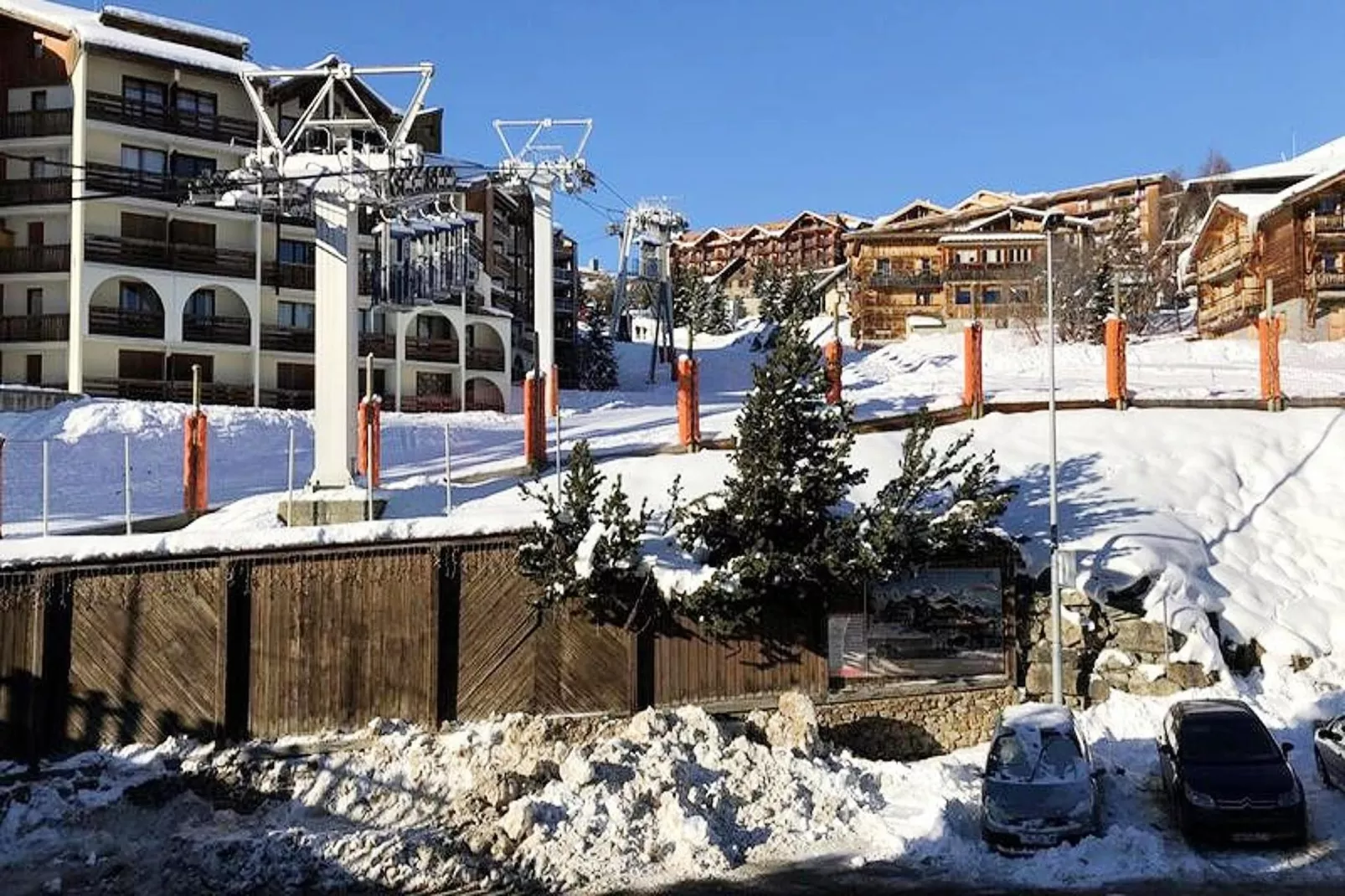 Résidence Maison De L'alpe-Vue d'hiver
