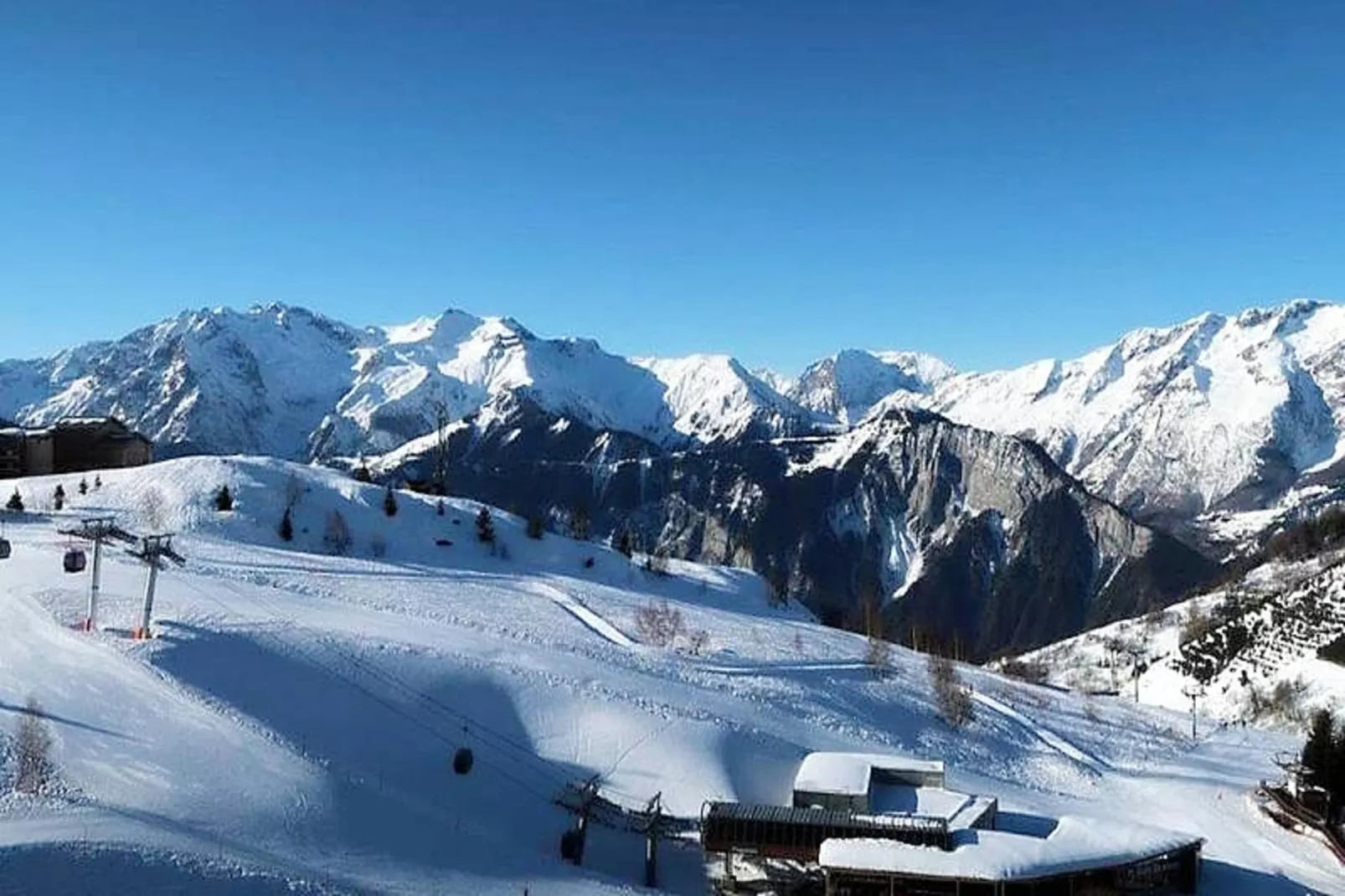 Résidence Ours Blanc P&v-Vue d'hiver