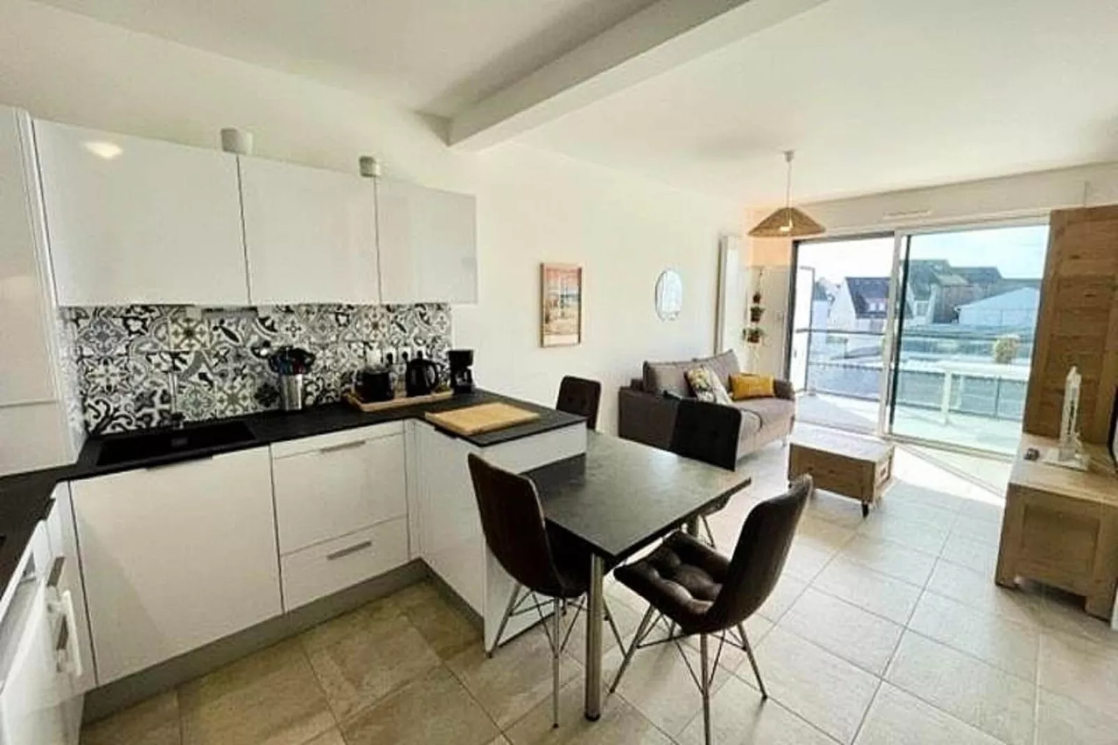 Résidence Parc Ocean-Küche