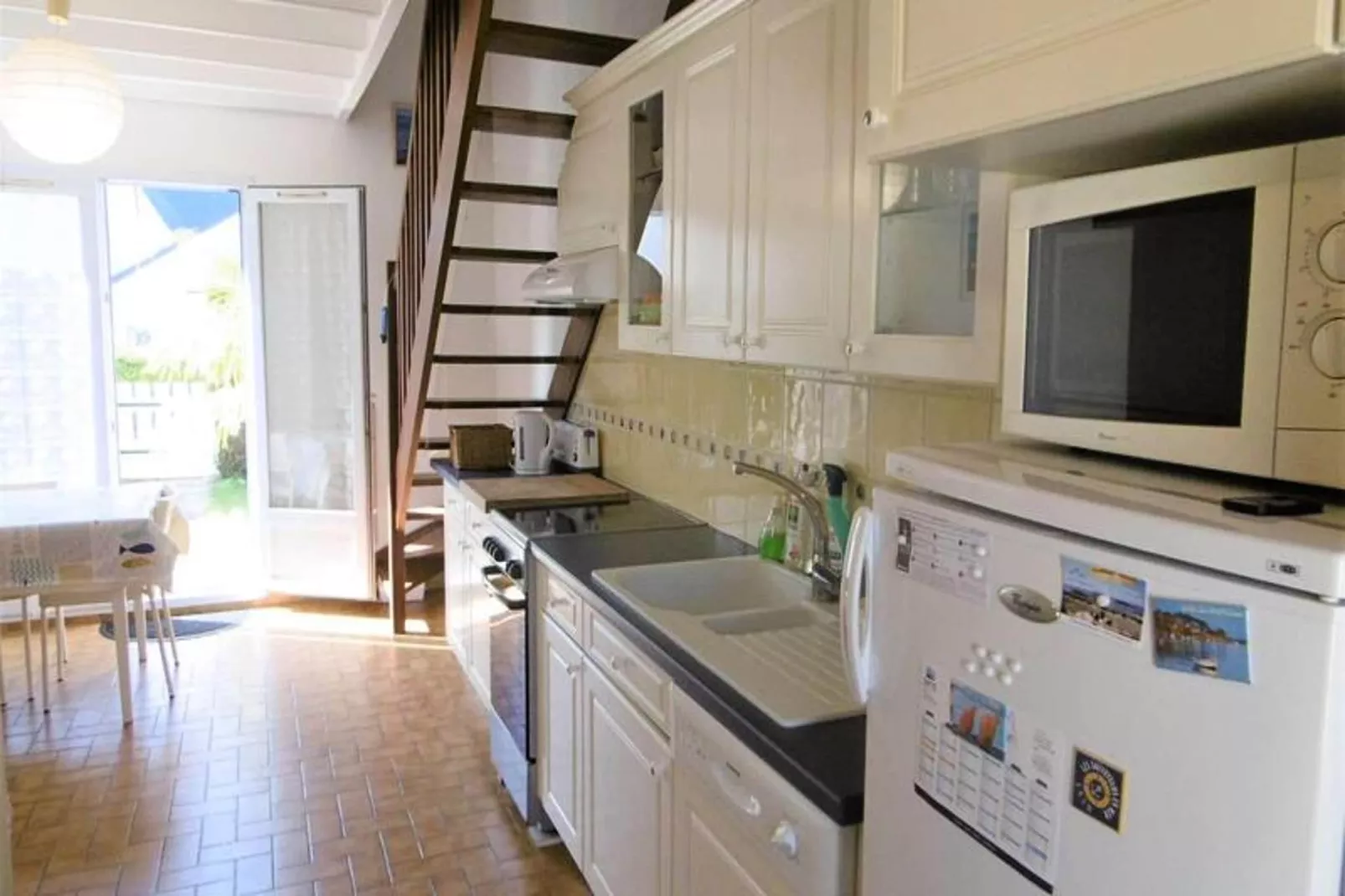 Résidence Les Korrigans-Küche