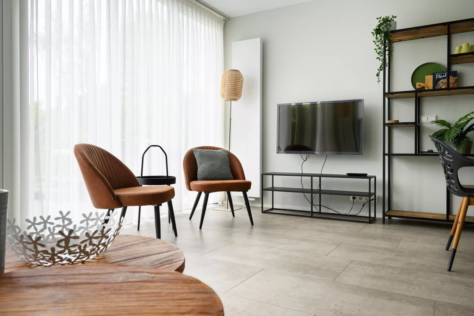 8 pers Westerwolde Prestige Welness met buitenspa-Living room