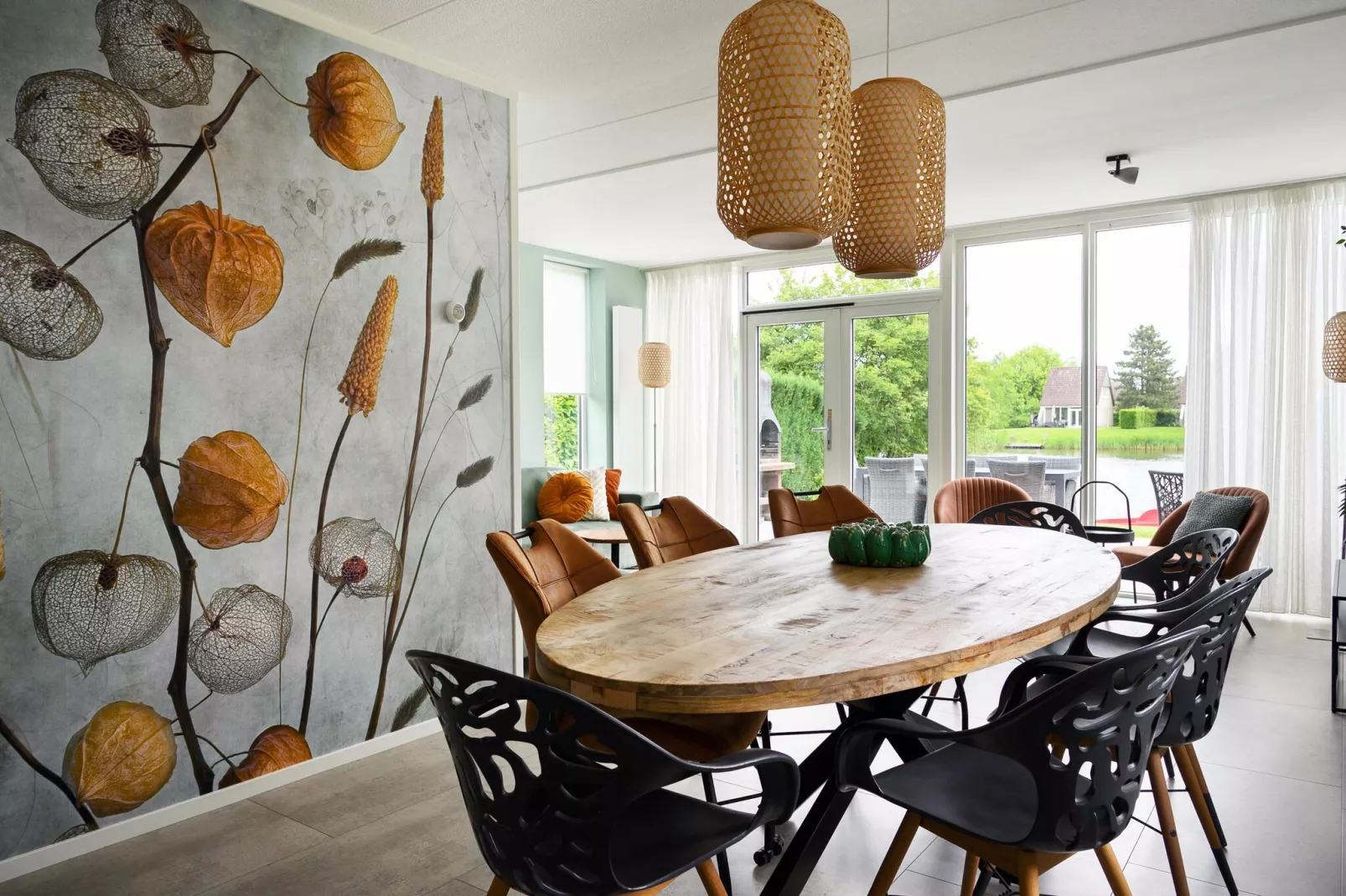 8 pers Westerwolde Prestige Welness met buitenspa-Dining room