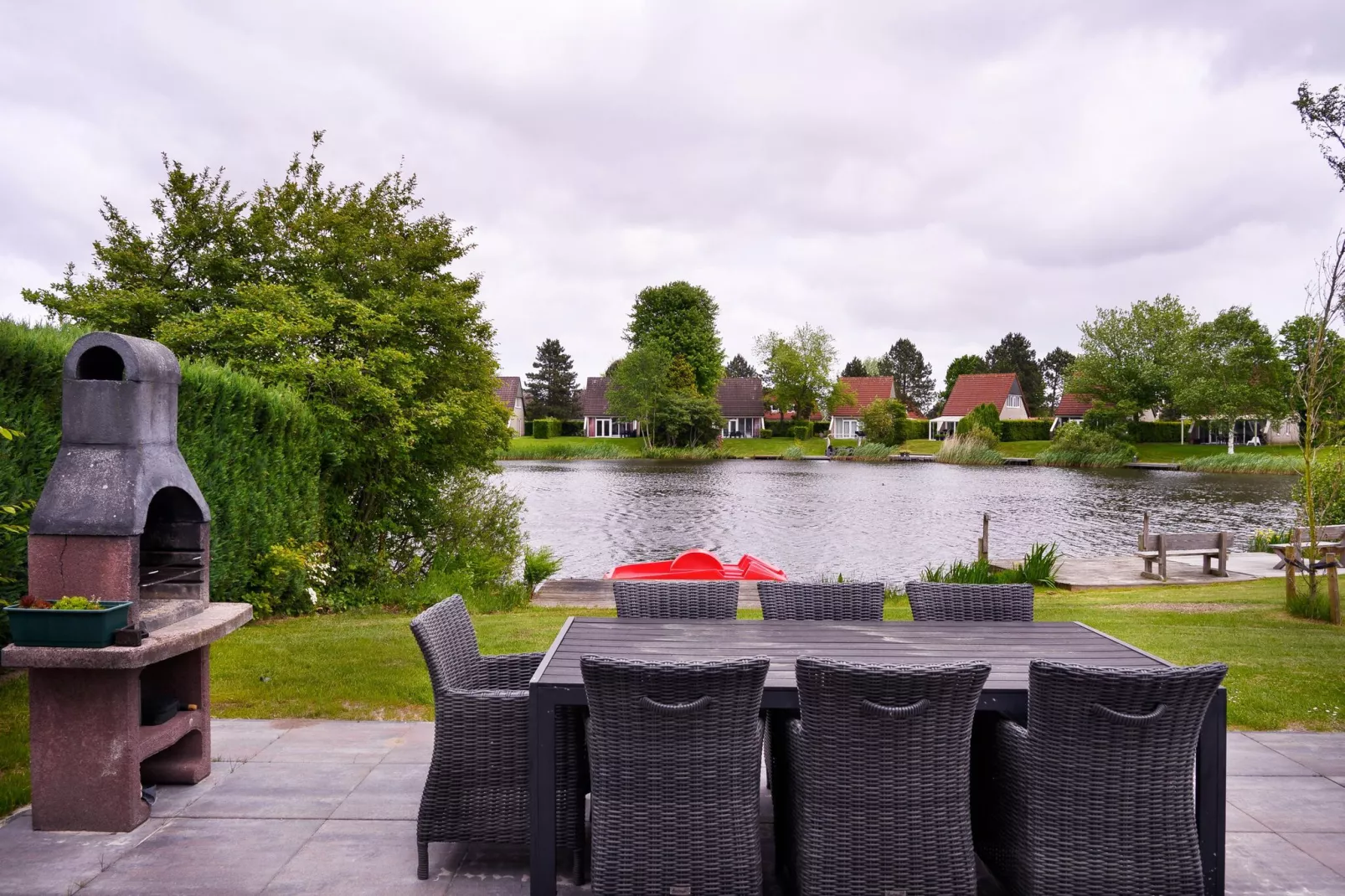 8 pers Westerwolde Prestige Welness met buitenspa-Gardens summer