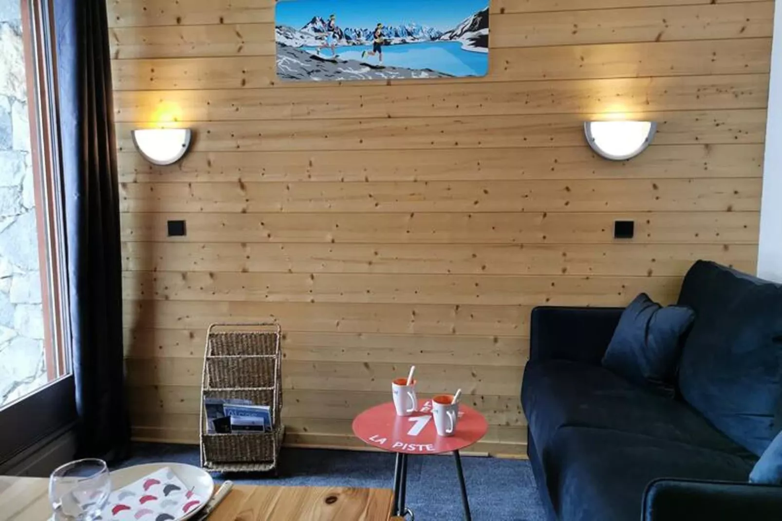 Résidence Riondet-Wohnzimmer