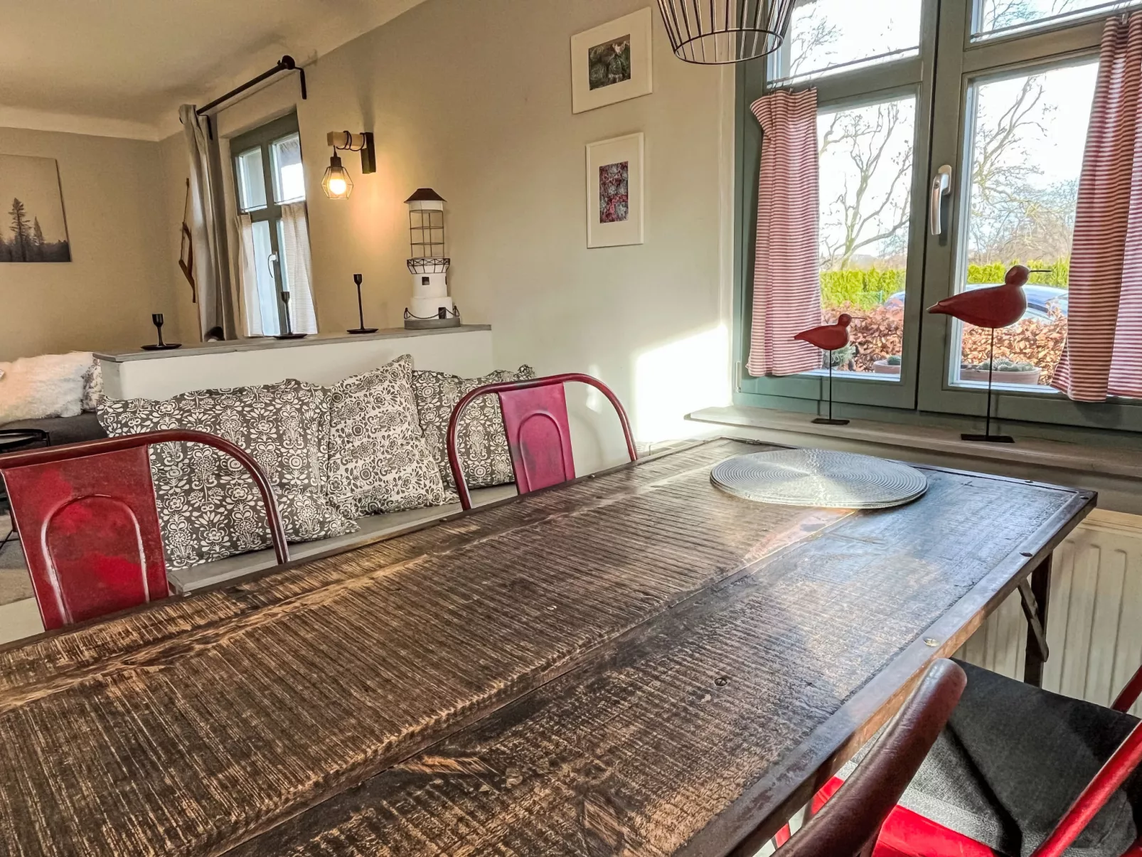 Reetgedecktes Ferienhaus Seelchen-Drinnen