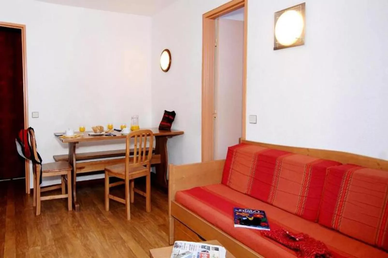 Résidence Odalys Le Hameau du Borsat ***-Wohnzimmer