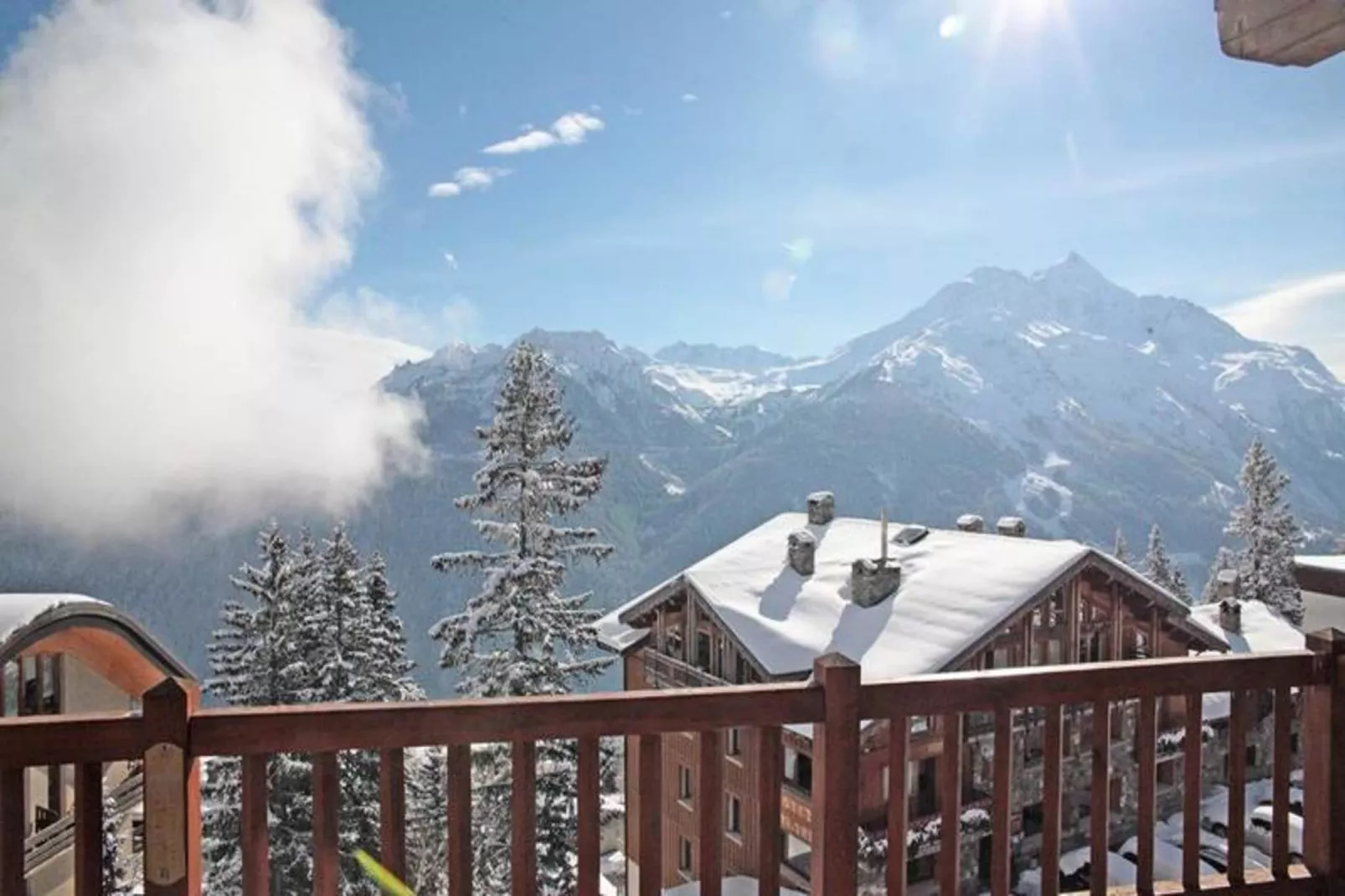 Les Chalets Du Valai-Vue d'hiver
