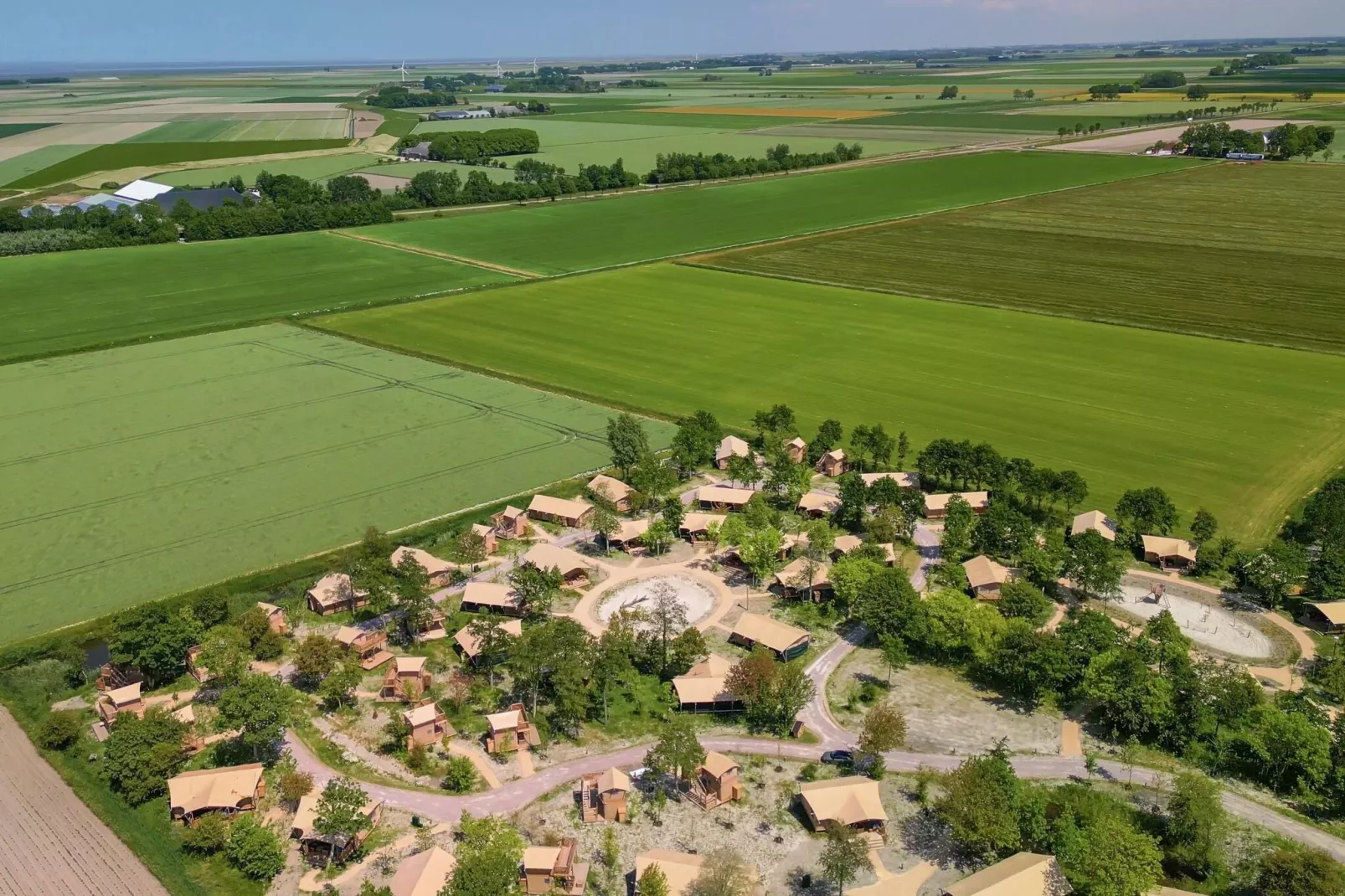 Glamping Resort Lauwersmeer 3-Areas summer 1km