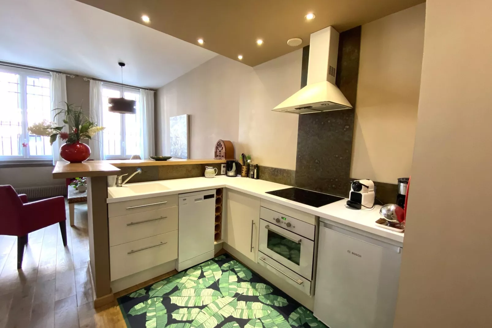 Holiday flat Fécamp-Kitchen