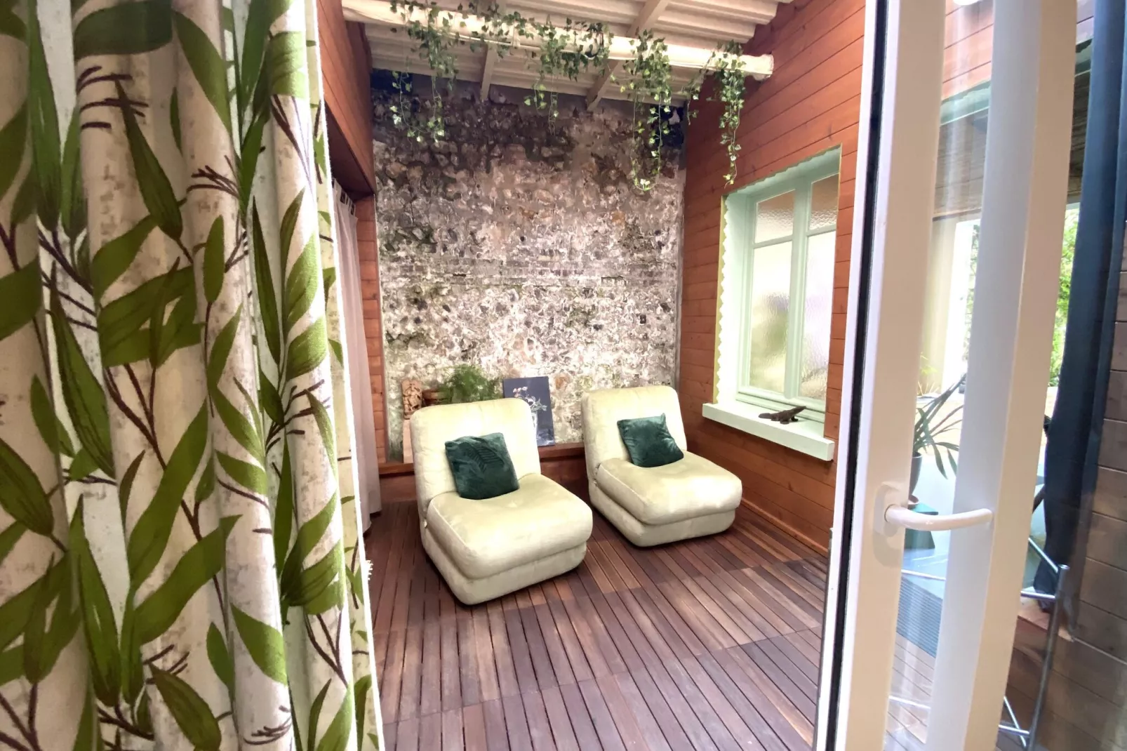Holiday flat Fécamp-Terrace balcony