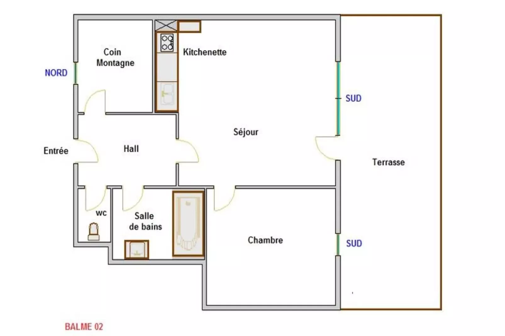 Résidence Balme I-Extérieur été